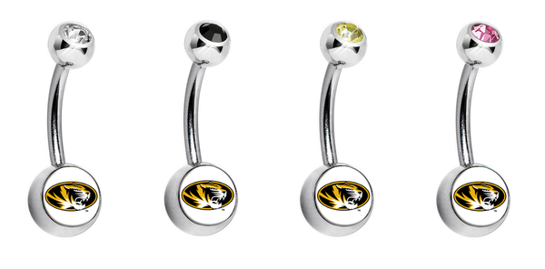 Missouri Tigers Swarovski Classic Style 7/16
