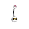 Missouri Tigers Pink Swarovski Classic Style 7/16
