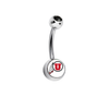 Utah Utes Black Swarovski Classic Style 7/16