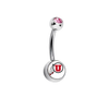 Utah Utes Pink Swarovski Classic Style 7/16