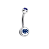 Penn State Nittany Lions Blue Swarovski Classic Style 7/16