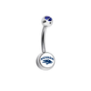 Nevada Wolf Pack Blue Swarovski Classic Style 7/16