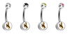 Wyoming Cowboys Swarovski Classic Style 7/16