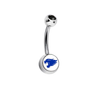 Kentucky Wildcats Mascot Black Swarovski Classic Style 7/16