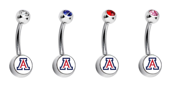 Arizona Wildcats Swarovski Classic Style 7/16