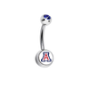 Arizona Wildcats Blue Swarovski Classic Style 7/16