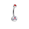 Arizona Wildcats Red Swarovski Classic Style 7/16