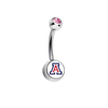 Arizona Wildcats Pink Swarovski Classic Style 7/16