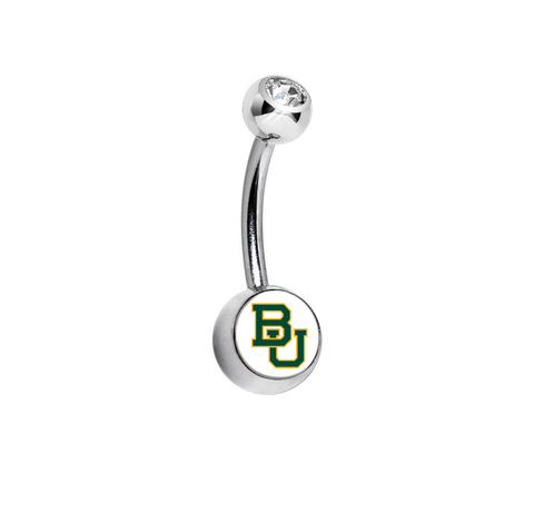 Baylor Bears Clear Swarovski Classic Style 7/16