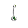 Baylor Bears Lime Green Swarovski Classic Style 7/16