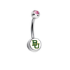 Baylor Bears Pink Swarovski Classic Style 7/16