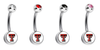 Texas Tech Red Raiders Swarovski Classic Style 7/16