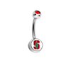 Stanford Cardinal Red Swarovski Classic Style 7/16
