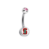 Stanford Cardinal Pink Swarovski Classic Style 7/16