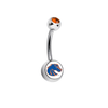 Boise State Broncos Orange Swarovski Classic Style 7/16