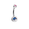 Boise State Broncos Pink Swarovski Classic Style 7/16