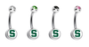 Michigan State Spartans Swarovski Classic Style 7/16