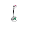 Hawaii Warriors Pink Swarovski Classic Style 7/16