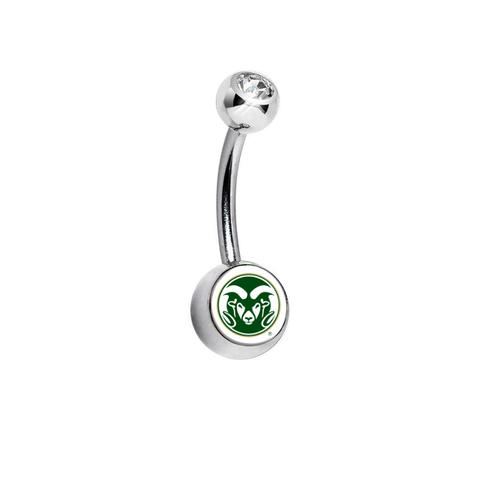 Colorado State Rams Clear Swarovski Classic Style 7/16