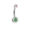 Colorado State Rams Pink Swarovski Classic Style 7/16