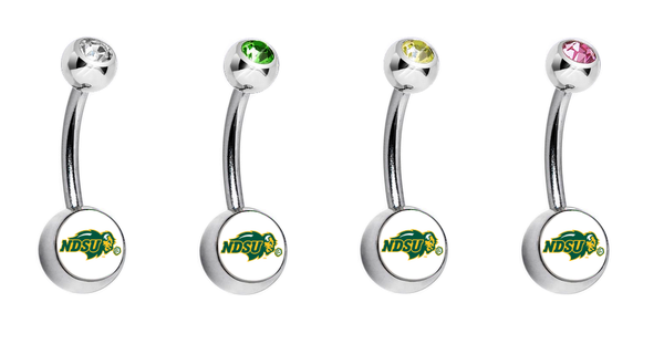 North Dakota State Bison Swarovski Classic Style 7/16