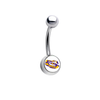 LSU Tigers Eye Logo Classic Style 7/16