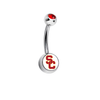 USC Southern California Trojans Red Swarovski Classic Style 7/16