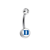 Duke Blue Devils Clear Swarovski Classic Style 7/16
