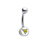 West Virginia Mountaineers Classic Style 7/16