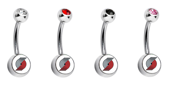 Portland Trail Blazers Swarovski Classic Style 7/16