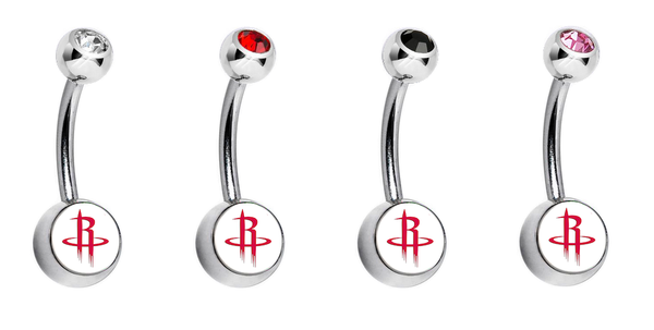 Houston Rockets Swarovski Classic Style 7/16