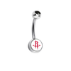 Houston Rockets Black Swarovski Classic Style 7/16
