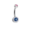 Minnesota Timberwolves Pink Swarovski Classic Style 7/16