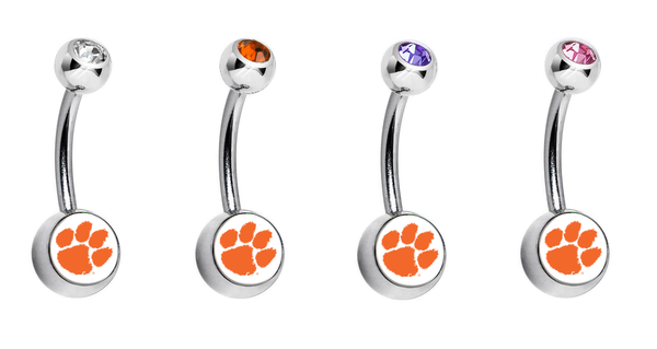 Clemson Tigers Swarovski Classic Style 7/16
