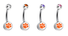 Clemson Tigers Swarovski Classic Style 7/16