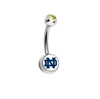 Notre Dame Fighting Irish Gold Swarovski Classic Style 7/16