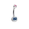 Notre Dame Fighting Irish Pink Swarovski Classic Style 7/16