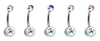 Notre Dame Fighting Irish Mascot Swarovski Classic Style 7/16