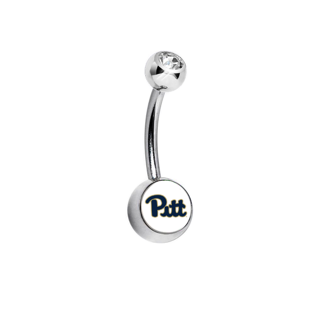Pittsburgh Panthers Clear Swarovski Classic Style 7/16
