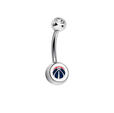 Washington Wizards Clear Swarovski Classic Style 7/16