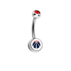 Washington Wizards Red Swarovski Classic Style 7/16