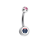 Washington Wizards Pink Swarovski Classic Style 7/16