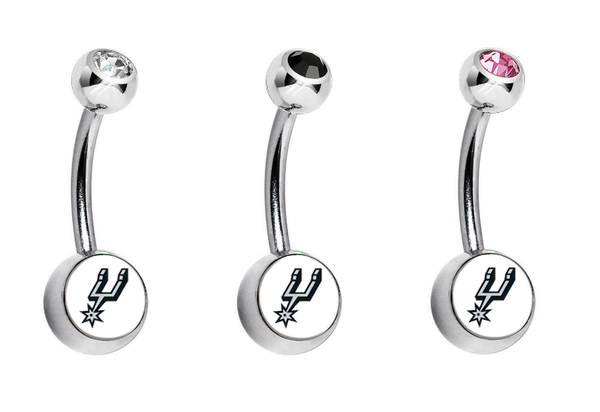 San Antonio Spurs Swarovski Classic Style 7/16