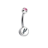 San Antonio Spurs Pink Swarovski Classic Style 7/16