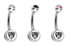 Brooklyn Nets Swarovski Classic Style 7/16