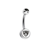 Brooklyn Nets Black Swarovski Classic Style 7/16