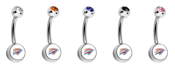Oklahoma City Thunder Swarovski Classic Style 7/16