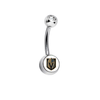 Vegas Golden Knights Clear Swarovski Classic Style 7/16