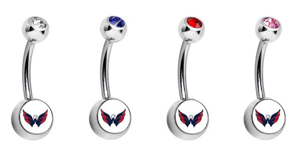 Washington Capitals Swarovski Classic Style 7/16