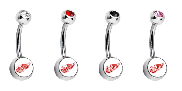Detroit Red Wings Swarovski Classic Style 7/16